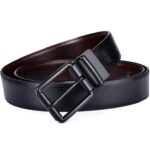 Premium Black Genuine Leather Belt for Men | Stylish Formal & Casual Wear