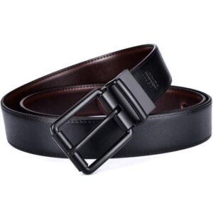 Premium Black Genuine Leather Belt for Men | Stylish Formal & Casual Wear